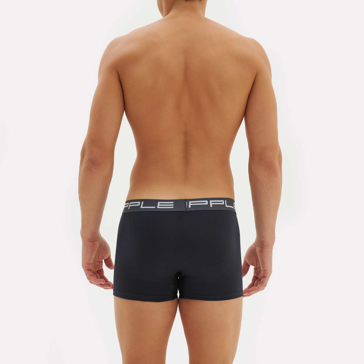 APPLE BOXER MEN΄S BOXER 0113965 BLACK-NAVY-ANTHRACITE 3PACK  - Μαύρο / Μπλε / Ανθρακί - M